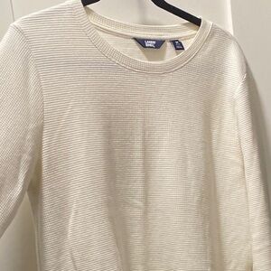 Women’s Lands End Cream Sweater